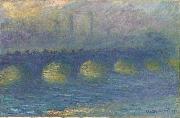 Claude Monet Waterloo Bridge oil painting reproduction